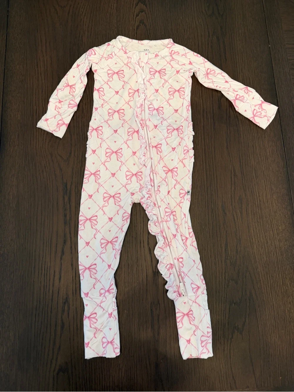 Bums and Roses Convertible Ruffle Romper
